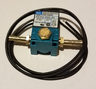 3-port Solenoid with Barbs and filter